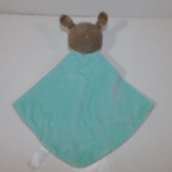 Bass Pro Baby Brown Deer Fawn Blue Plush Security Blanket Baby Lovey nunu - Picture 5 of 6